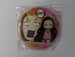 我妻 善逸 竈門 禰豆子 ufotable 鬼滅の刃 コンビ缶バッジ 我妻善逸＆竈門禰豆子 缶バッジ 74ｍｍ グッズ 缶バッチ 缶バッジ カンバッジ カンバッチ