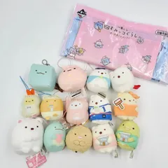 すみっコぐらし　てのりぬいぐるみ　ゴムひも付きマスコット　一番くじ　まとめ売り　San-X