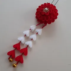 つまみ細工髪飾り　お子様　成人式　ブライス着物等