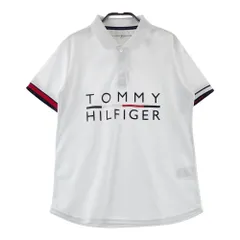 サイズ：L TOMMY HILFIGER GOLF トミー ヒルフィガーゴルフ  半袖rポロシャツ  ホワイト系 [240101596676] ゴルフウェア レディース ストスト