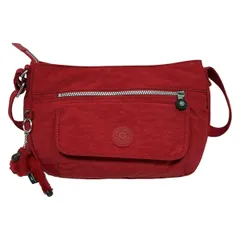 Kipling(キプリング) ショルダーバッグ美品  - レッド