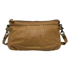 russet(ラシット) ショルダーバッグ - ライトブラウン ミニバッグ/ストラップ着脱可 レザー