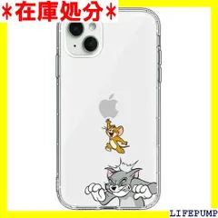 iPhone15 用 ケース トムとジェリー iphone 15 用 ケース 6.1インチ 人気 クリアケース TPU 軽量 薄型 Qi充電対応 衝撃吸収保護ケース 透明 黄変防止/滑り止め/指紋防止 かわいい スマホケース アイフォン1 umping 339