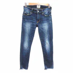 アングリッド UNGRID デニムパンツ ジーンズ スキニー 23 XS 青 ブルー /YK