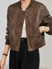 ジャケット レディース レザージャケット ライダース コーデ フェイクレザー シングル バイクジャケット 大人 秋服 秋アウター 秋ジャケッ