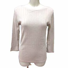 アーバンリサーチ ドアーズ URBAN RESEARCH DOORS ニット カットソー 七分袖 One ベージュ /YK