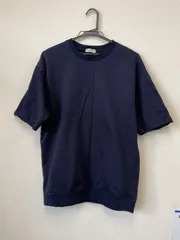 M4 B&Y ユナイテッドアローズ BEAUTY&YOUTH ビューティー&ユース カネマサメリヤス Tシャツ カットソー 半袖 M 紺 ネイビー