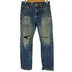 リーバイス Levis 90-00s メキシコ製 ボタン裏刻印174 505 紙パッチ 5ポケット ジップフライ デニム パンツ メンズ  W32L32