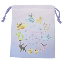 【メール便】ポケットモンスター 巾着袋 巾着S パープル ポケモン マルヨシ 新学期準備雑貨 幼稚園 小学生 キャラクター グッズ 