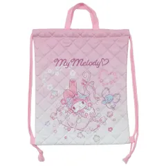 【メール便】マイメロディ ナップサック キルトナップサック ピンク サンリオ マルヨシ 体操服かばん 新学期準備雑貨 キャラクター グッズ 