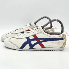 オニツカタイガー メキシコ 66 白 DARK BLUE (250)