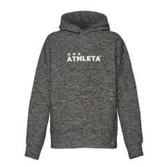 アスレタ(ATHLETA) スウェットパーカー 裏起毛 チャコール 03378-66
