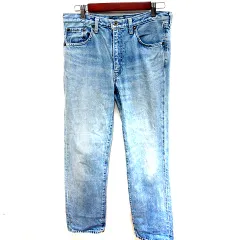 リーバイス Levi's パンツ デニム ジーンズ ストレート ロング 28 インディゴ /RT