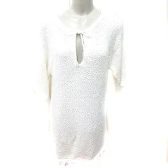 ジェラートピケ gelato pique ルームウェア ワンピース 半袖 F アイボリー /RT