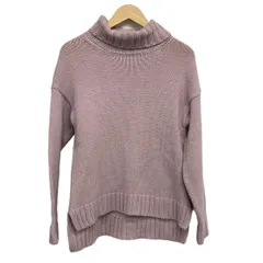 SLOANE(スローン) 長袖セーター サイズ1 S レディース - ピンク タートルネック