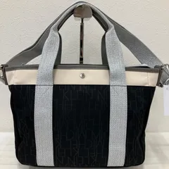 7957　MICHEL KLEIN　ミッシェルクラン　2way　ショルダーバッグ　　ハンドバッグ　トートバッグ　ブラック　黒　シルバー　レディース　ポケット多数　シンプル