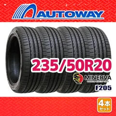 【AUTOWAY】 新品 235/50R20 サマータイヤ MINERVA F205 20インチ 4本セット 夏タイヤ オートウェイのサムネイル