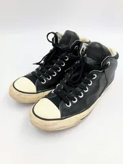 コンバース オールスター チャックテイラー High Street 157472C ハイカット レザー 黒 US7 25.5cm