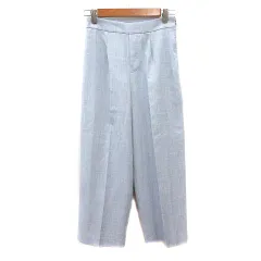 プロポーション ボディドレッシング PROPORTION BODY DRESSING ストレートパンツ スラックス 2 M 水色 ライトブルー /MN