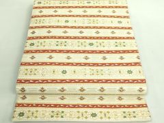 平和屋着物○和装小物 帯締め・帯揚げセット 振袖用 舞花文 組紐 高麗