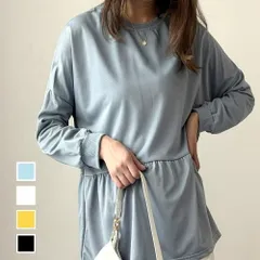 ドッキングプルオーバー レディース トップス 長袖 おしゃれ トレンド カジュアル シンプル レイヤード 秋冬 人気 大人 トレンド 定番 おすすめ