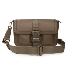 クリスチャンディオール 1HTME165YMJ-610U Hit the Road ヒット ザ ロード メッセンジャー ショルダーバッグ グレインドカーフスキン ダークグリーン カーキ ブラウン シルバー金具 Christian Dior（未使用　展示品）