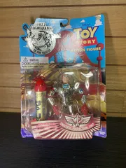 【未使用】トイストーリー （Toy Story) バズ・ライトイヤー アクション・フィギュア　（ Interstellar バズ ライトイヤー With U.P.U. Rocket アクション ）