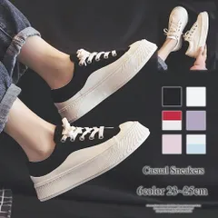 カジュアルスニーカー レディース レースアップ 厚底 シンプル 定番 使いやすい