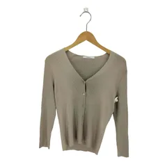 アナイ ANAYI フロントボタン ニット カーディガン  レディース  38