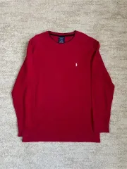 L ポロラルフローレン ワッフル ロングスリーブ サーマル 長袖 Tシャツ