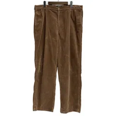 ラルフローレン  RALPH LAUREN POLO COUNTRY 太畝 ツータック コーデュロイパンツ USA製 ボトムスその他 ブラウン W38 L36サイズ 201MB-1263 VB