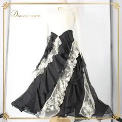 社交ダンス 衣装 スタンダード ドレス ワンピース パーティ衣装 prima boutique プリマブティック 黒 白 ブラック系 ホワイト系 レース ブラック ホワイト リボン スカート おしゃれ エレガント 女性用 フォーマル 丈長 デザイン 特別な日