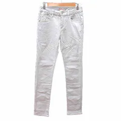 マックレガー マクレガー McGREGOR スキニーパンツ カラーデニム 7 S ライトグレー /YK