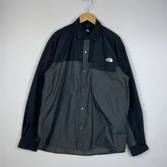 【中古品】THE NORTH FACE ザ・ノースフェイス L/S NUPTSE SHIRT NR12552 ロングスリーブ ヌプシ シャツ ライトアウター ナイロンジャケット 【144-260107-ks-20-tei】