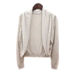 アナイ ANAYI カーディガン ニット 切替 38 M ベージュ /MN