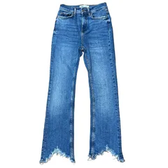 ZARA THE BOOTCUT ハイライズ ブーツカットデニム ブルー サイズ34 レディースXS ザラ