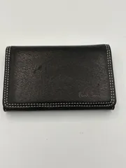 ▪️Paul Smith ポールスミス レザー 名刺入れ ブラック ステッチデザイン メンズ