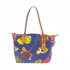 ROBERTA PIERI ロベルタピエリ トートバッグ  ナイロン/花柄    ネイビー レディース / 243001001992