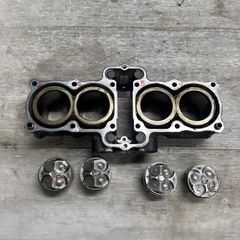 RZ250 RZ350 0.25オーバー シリンダー シリンダーヘッド ピストン