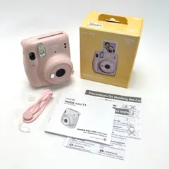 ☆☆FUJIFILM フジフィルム instax mini11 チェキ 箱付き インスタントカメラ ピンク
