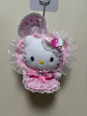 ラブリーフリルシリーズ ハローキティマスコットキーホルダー