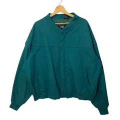 90's vintage 90年代 ヴィンテージ BRAIR ダービージャケット アウター ジャケット ブルゾン Guatemala製 3XLサイズ ターコイズブルー