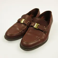 【姫路東店】 中古 Salvatore Ferragamo | サルヴァトーレフェラガモ ローファー VARA ビットローファー 5117 422U ブラウン 【135】