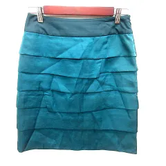 ユナイテッドアローズ UNITED ARROWS スカート タイト ひざ丈 36 ダークグリーン /RT