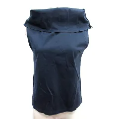 ガリャルダガランテ GALLARDAGALANTE カットソー オフタートルネック ノースリーブ F 紺 ネイビー /AU