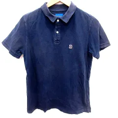 ビームス BEAMS ポロシャツ 半袖 M 紺 ネイビー /RT
