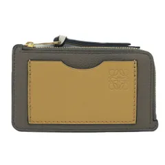【栄】ロエベ C660Z40X07 コインカードホルダー レザー TAUPE GOLD ベージュ系 フラグメントケース ゴールド金具 小物 その他 箱未使用
