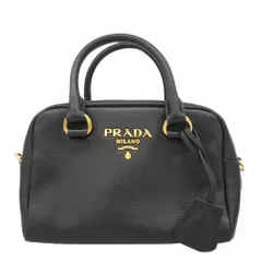 プラダ(Prada) プラダ ハンドバッグ レザー ブラック レディース