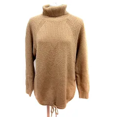 レイジブルー RAGEBLUE ニット セーター タートルネック 長袖 S 茶 ブラウン /RT