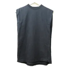 ハイク HYKE ノースリーブ カットソー Tシャツ タンクトップ 黒 ブラック 1 約M IBO73 0607